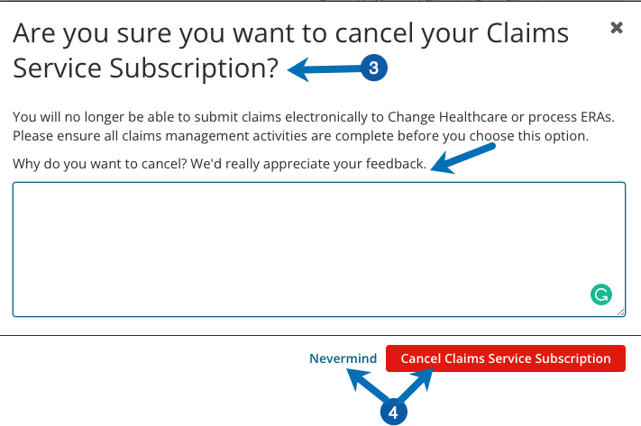 Change healthcare cancel submission entry level accenture
